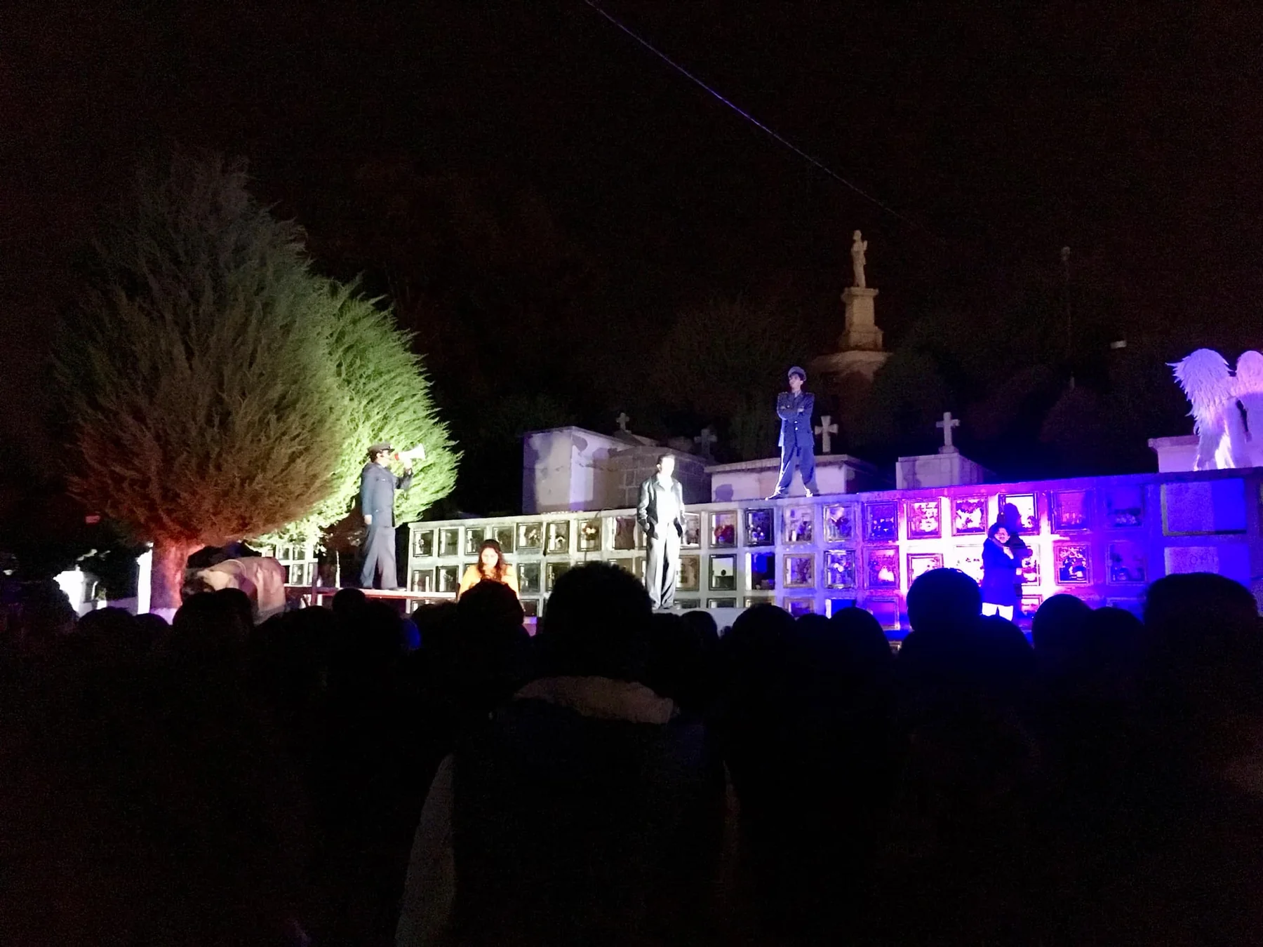 Una Noche en el Cementerio, fotografía 1